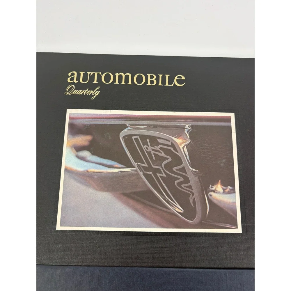 Automobile Quarterly Volume 1 Hardcover Book Set Nos 1-4 with Slipcase Vintage